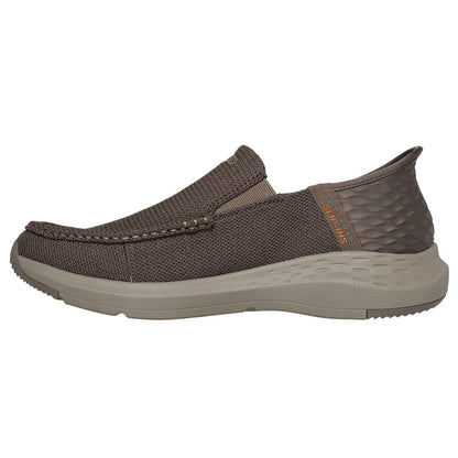 Skechers Parson Ralven Ανδρικά Slip-Ins Αθλητικά Μπεζ TPE