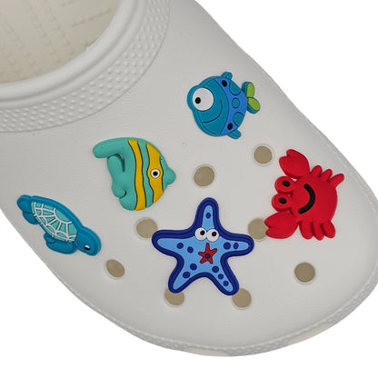 Αξεσουάρ Διακοσμητικά για Crocs  - Sea World 5 Pack