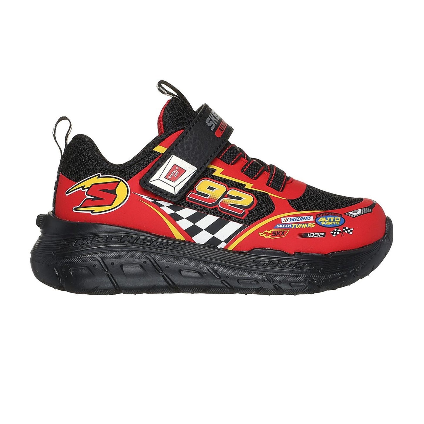 Skechers Skech Tracks Παιδικά Αθλητικά Toddlers Κόκκινο BKRD