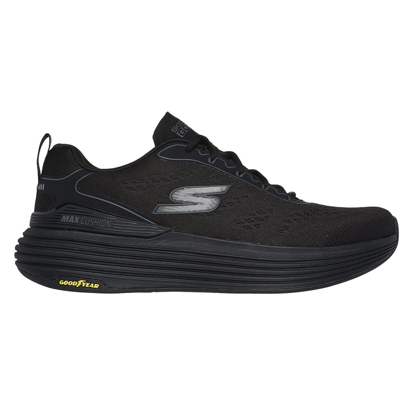 Skechers Max Cushioning Suspension Voyager Ανδρικό Running Μαύρο