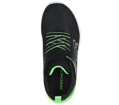 Skechers Microspec Max II VORDOX Παιδικά Αθλητικά Μαύρο BKLM