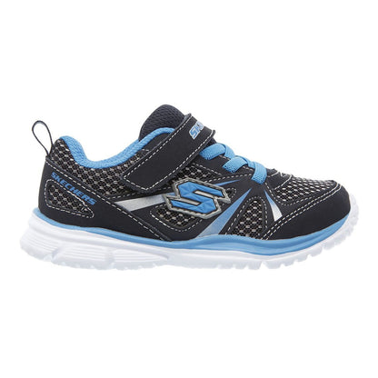 Skechers Speedless Drifterz Memory Foam Παιδικό Αθλητικό Μαύρο