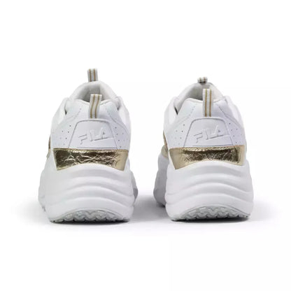 FIla Skye ZP A Γυναικείο Chunky Αθλητικό Λευκό - Χρυσό