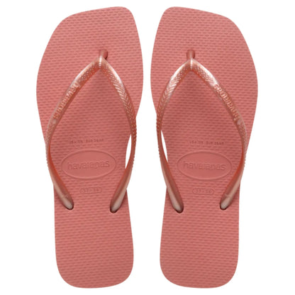 Havaianas Slim Square Canyon Clay πάνω όψη