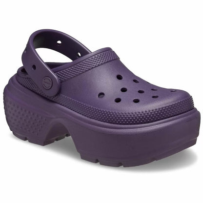 Crocs Stomp Clog Γυναικεία Σαμπό Dark Iris