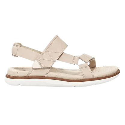 TEVA W Madera Slingback Γυναικείο Δερμάτινο Σανδάλι Μπεζ