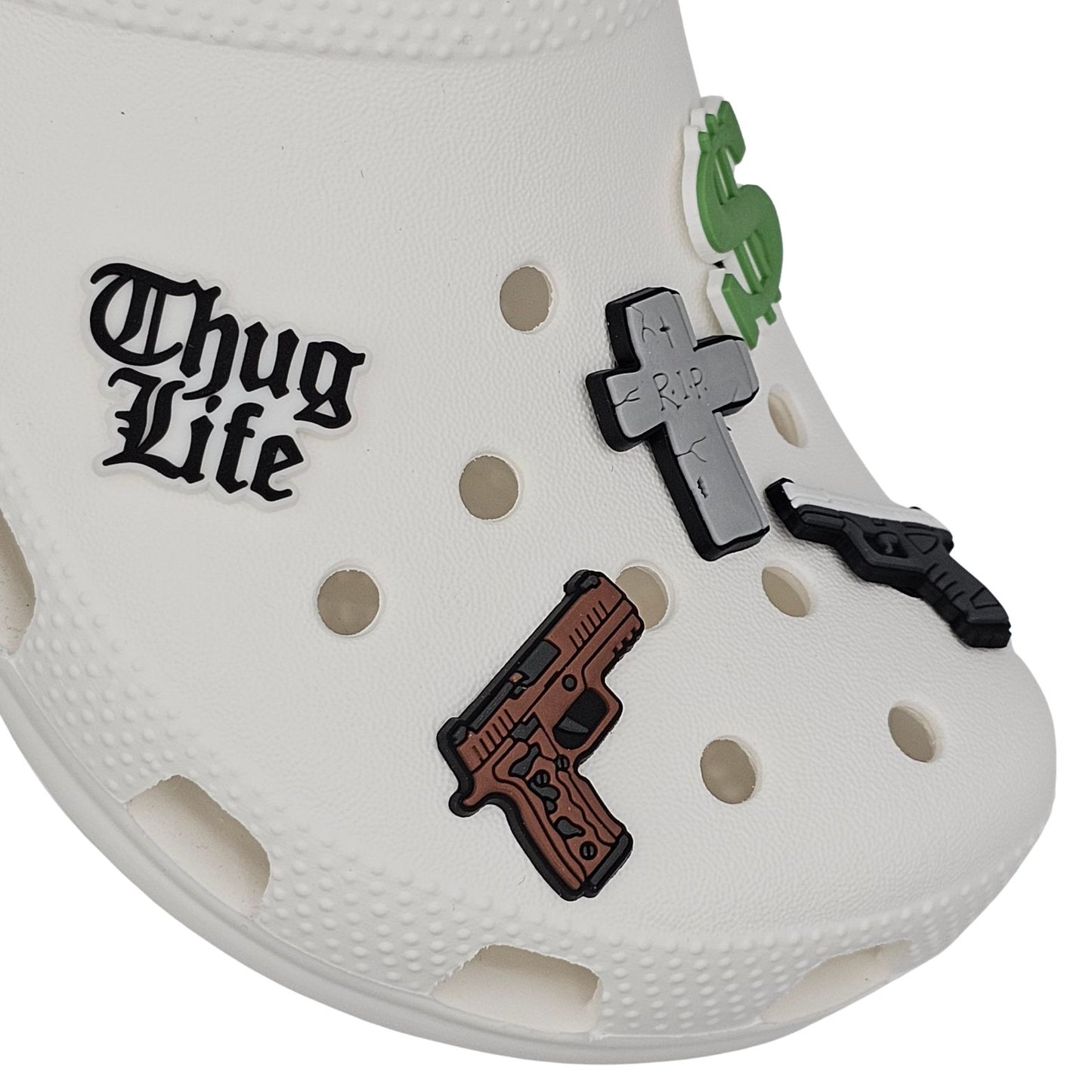 Αξεσουάρ Διακοσμητικά για Crocs  - My Thug Life 5 Pack