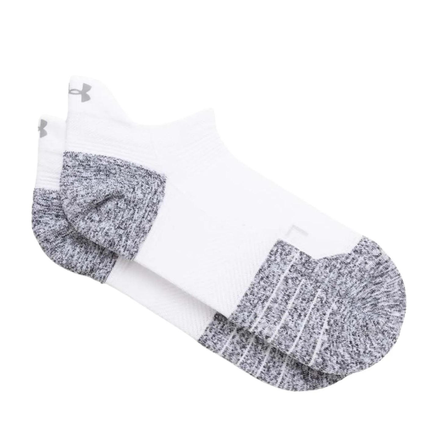 Under Armour UA ArmourDry Run Cushion Unisex Κάλτσες Για Τρέξιμο Άσπρες