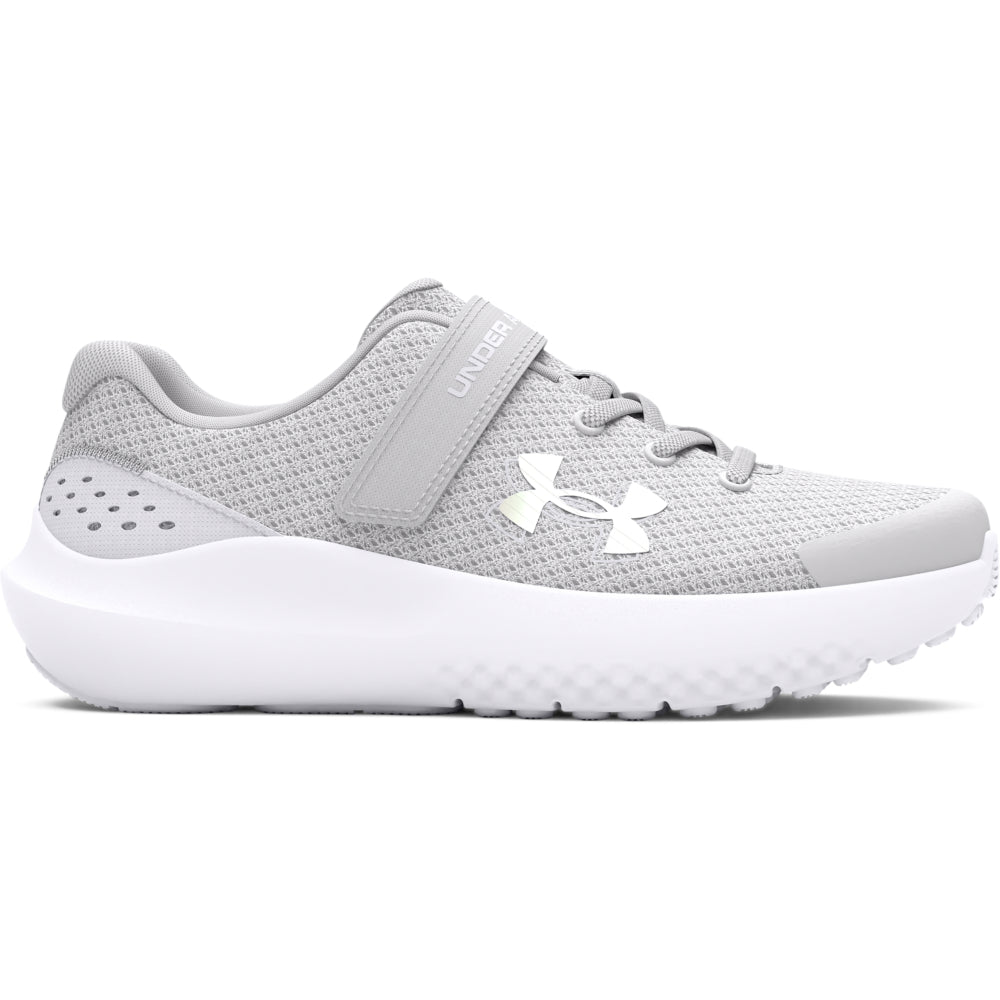 Under Armour UA GInf Surge 4AC Παιδικό Αθλητικό Γκρί