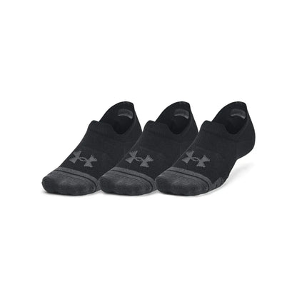 Under Armour Performance Tech 3-Pack Ult Unisex Κάλτσες Μαύρες