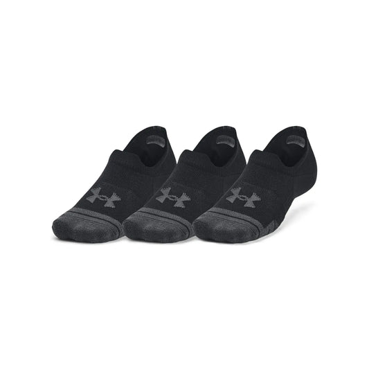 Under Armour Performance Tech 3-Pack Ult Unisex Κάλτσες Μαύρες