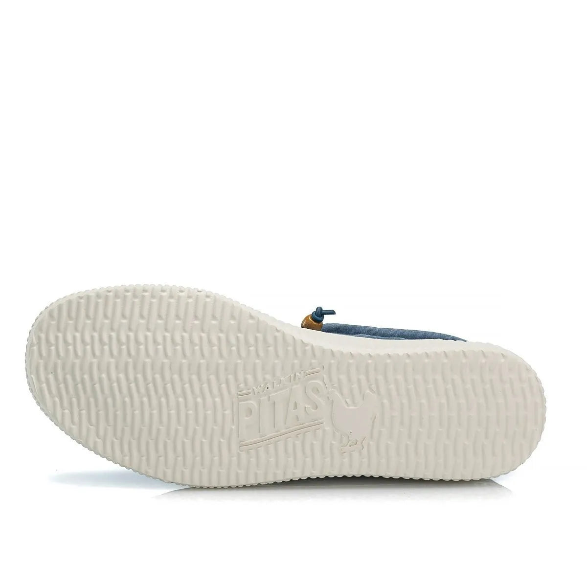 pitas wp150 wallabi washed azul μπλε γυναικεία παπούτσια κάτω όψη σόλας