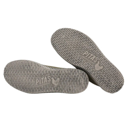 Pitas WP150 Slip On Washed Ανδρικά Υφασμάτινα Μοκασίνια Taupe