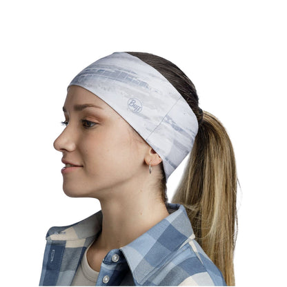 Buff® Coolnet UV® Wide Unisex Headband Frey Gray