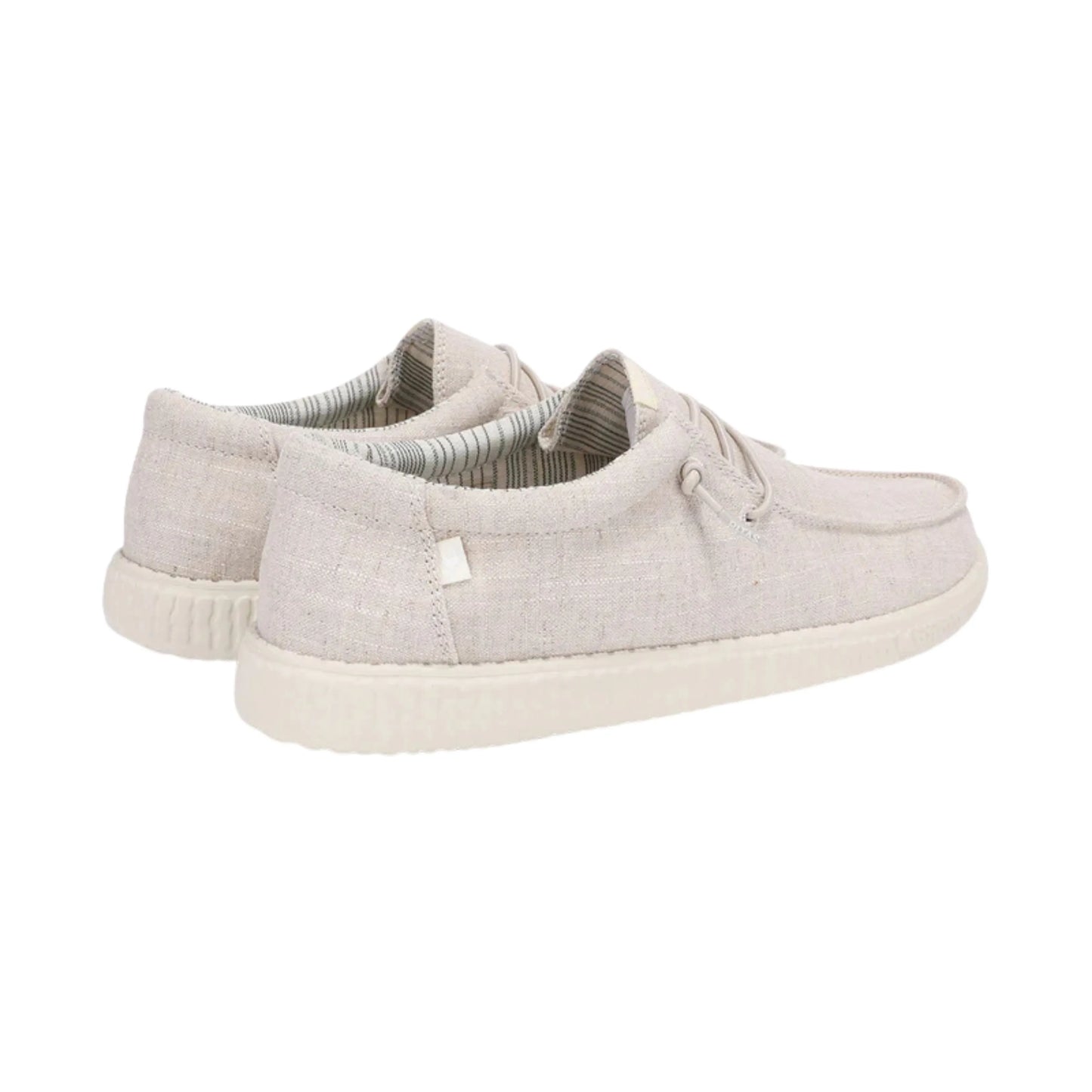 pitas wp150 linen crudo μπεζ ανδρικά παπούτσια πίσω όψη