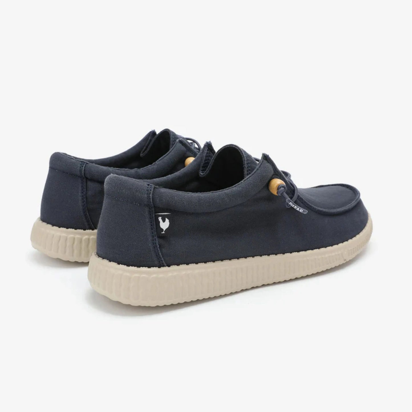 pitas wp150 wallabi washed marino μπλε ανδρικά παπούτσια πίσω όψη
