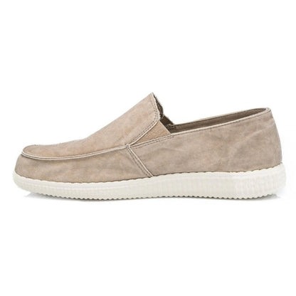 pitas wp150 slip-on washed μπεζ ανδρικά παπούτσια πλάγια όψη εσωτερική πλευρά