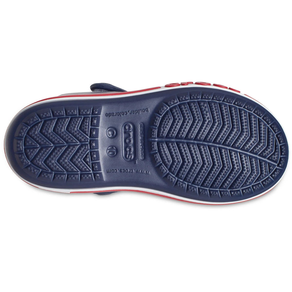 Crocs Bayaband Sandal Kids με αντιολισθητική εξωτερική σόλα, κάτω προβολή