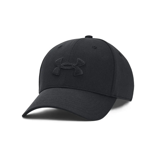 under armour ua blitzing adj καπέλο μπροστινή όψη, μαύρο
