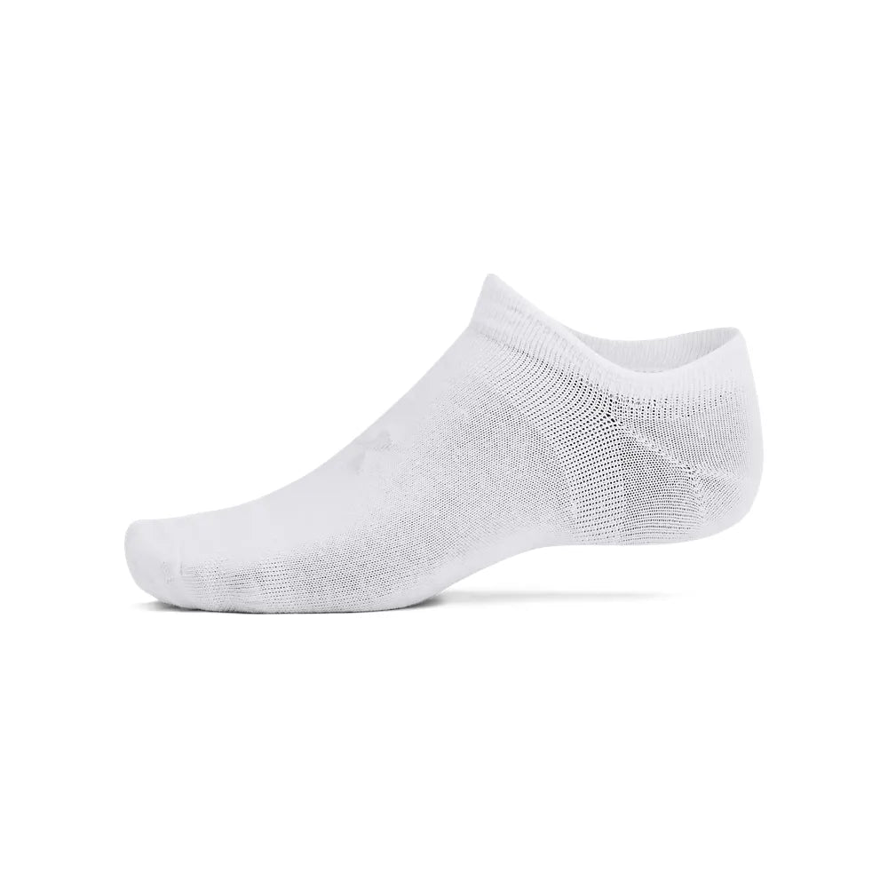 under armour essential 6 pack no show socks πλάγια όψη