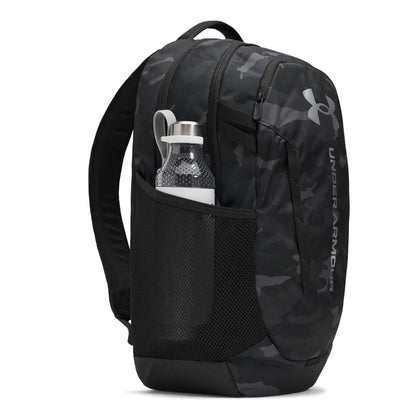 under armour hustle 6.0 backpack όψη 3/4