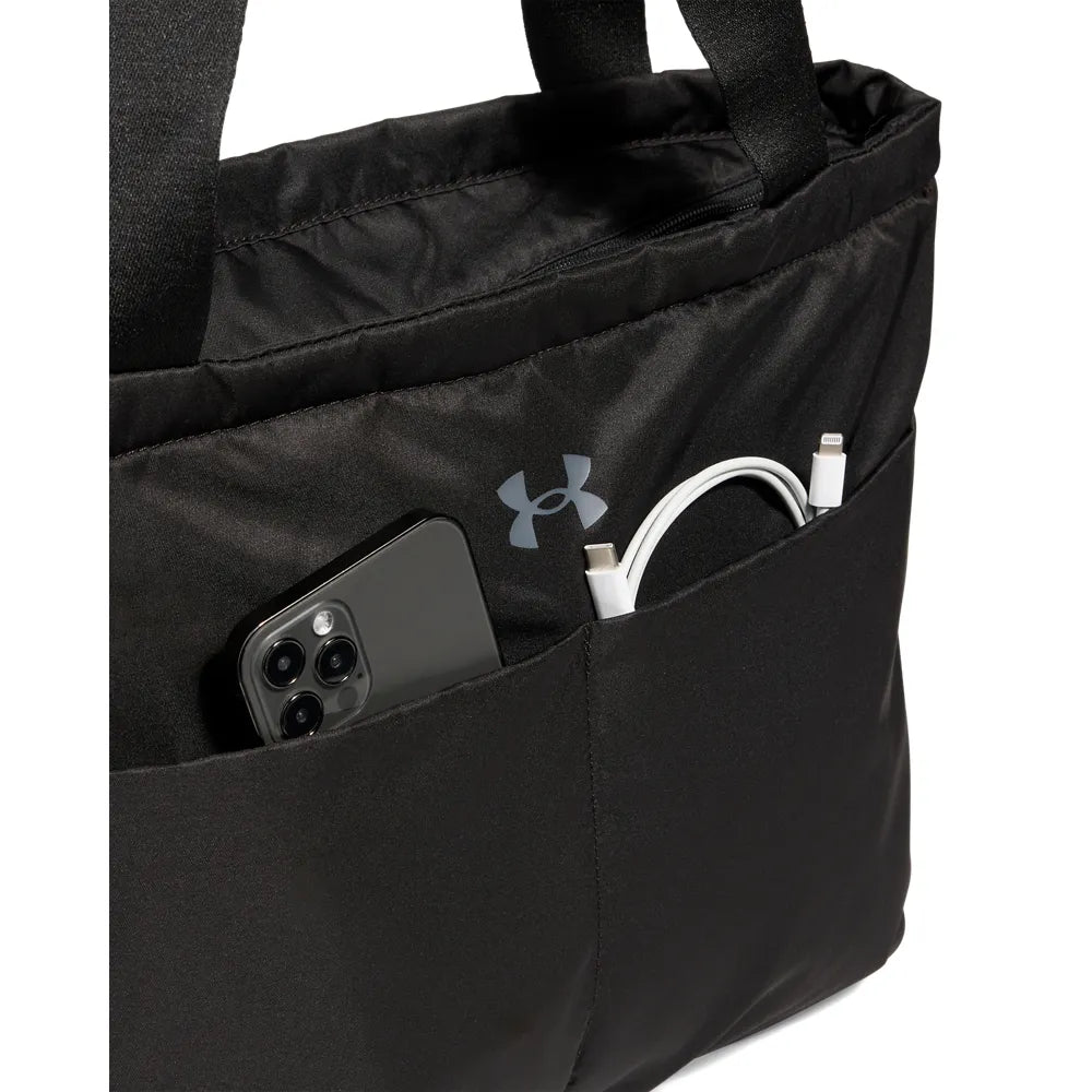 Under Armour Studio Lite Tote Γυναικεία Τσάντα Χειρός Μαύρη
