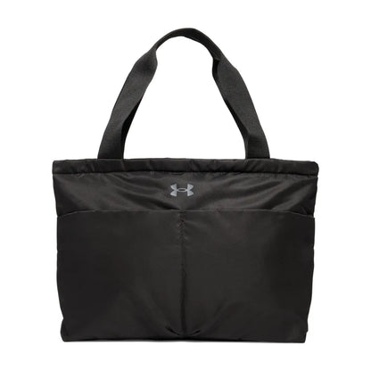 under armour ua studio lite tote μπροστινή όψη, μαύρη