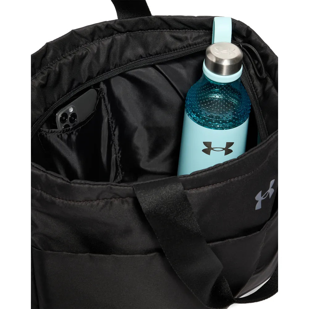 under armour ua studio lite tote λεπτομέρεια λογότυπου