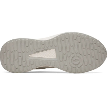 under armour edge lthr μπεζ ανδρικά sneakers κάτω όψη σόλας