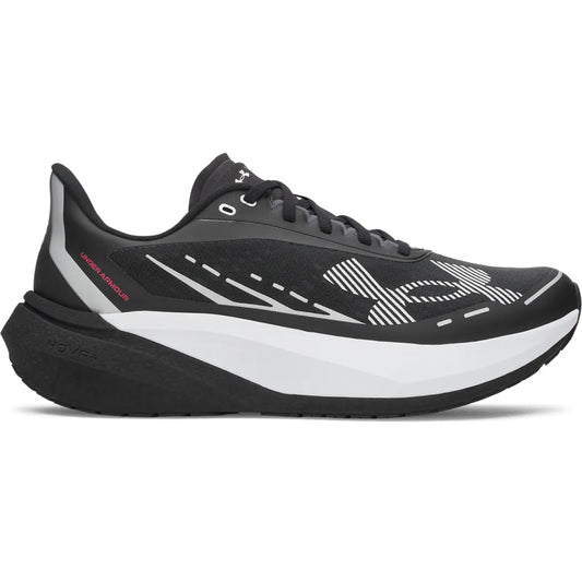under armour velocity distance πλάγια όψη εξωτερική πλευρά σε ασπρόμαυρο χρώμα