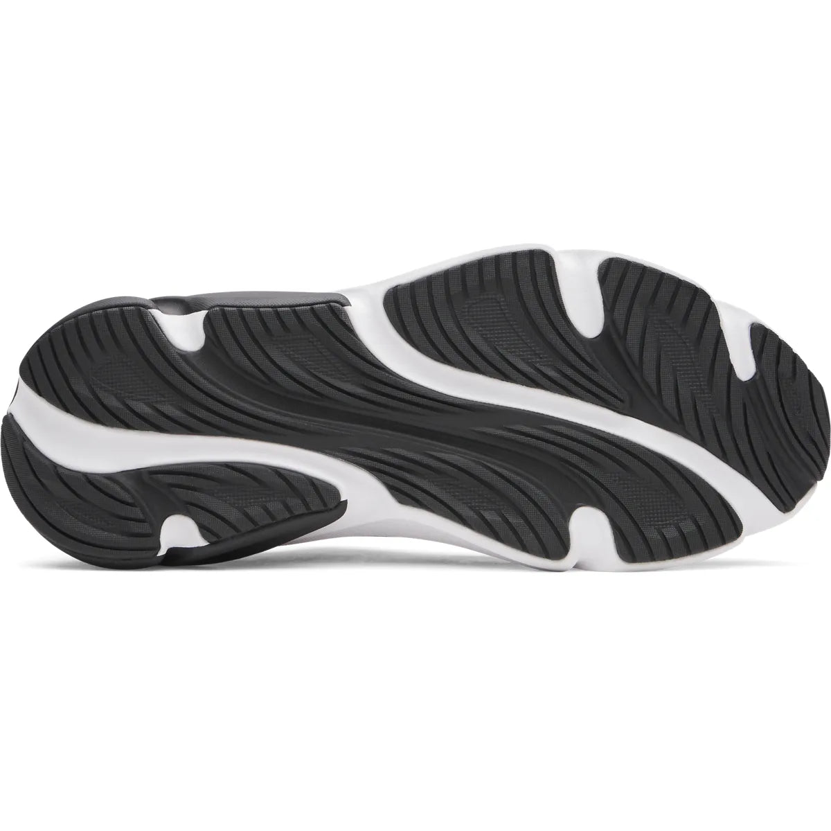 under armour rogue 6 κάτω όψη σόλα, χρώμα ασπρόμαύρο