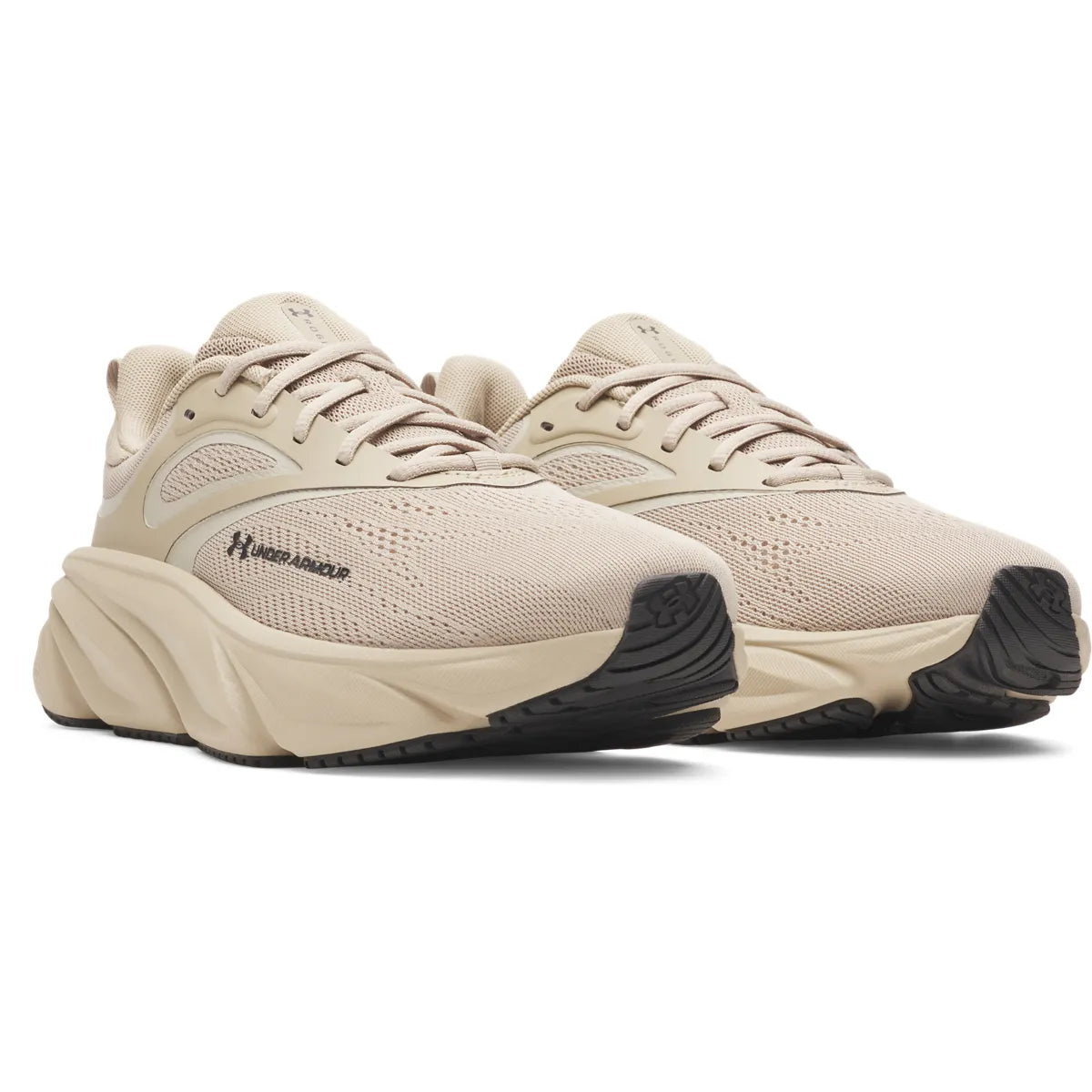 under armour rogue 6 όψη 3/4 εξωτερική πλευρά, καφέ χρώμα