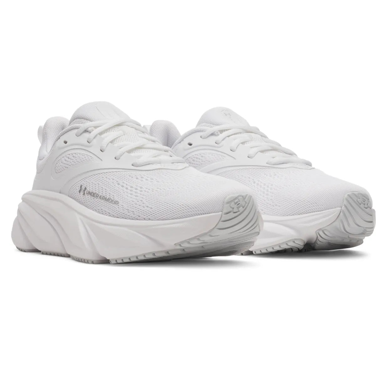 under armour rogue 6 όψη 3/4 εξωτερική πλευρά, λευκό χρώμα