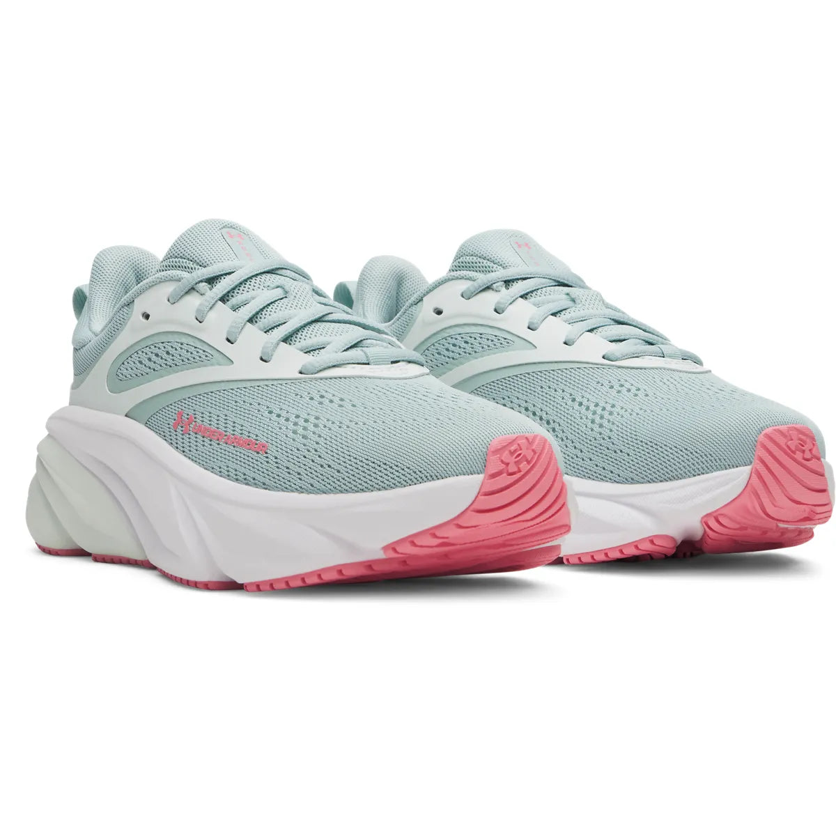 under armour rogue 6 όψη 3/4 εξωτερική πλευρά, χρώμα Πράσινο Μπλέ