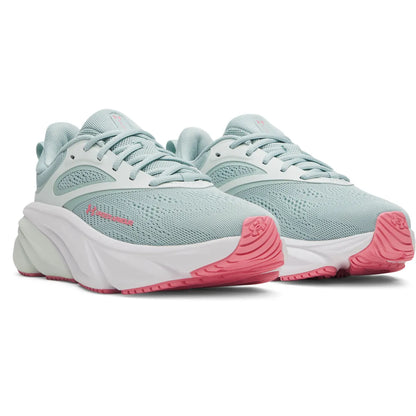 under armour rogue 6 όψη 3/4 εξωτερική πλευρά, χρώμα Πράσινο Μπλέ