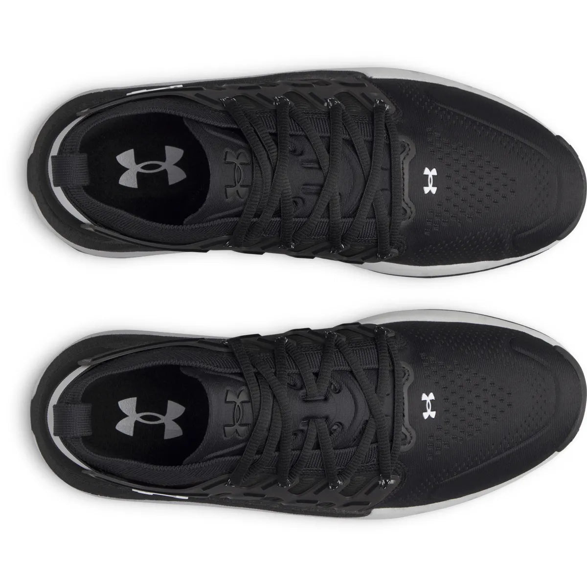 Under Armour Phantom X πάνω λήψη που δείχνει το άνοιγμα και τα κορδόνια
