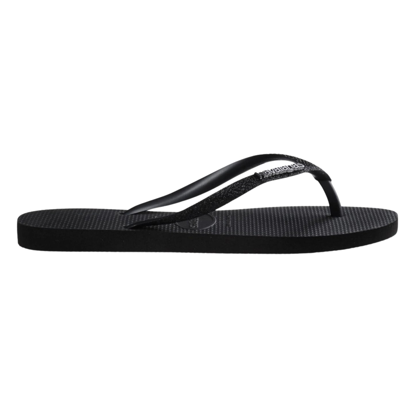 Havaianas Slim Glitter II FC Black πλάγια έξω