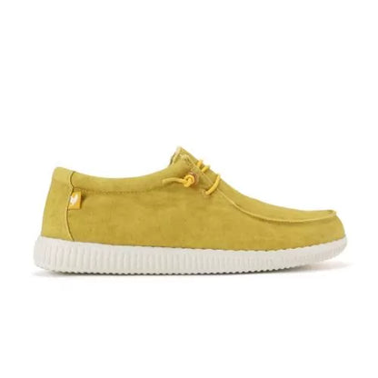 Pitas WP150 Wallabi Washed Μουσταρδί Ανδρικά Παπούτσια