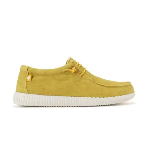 Pitas WP150 Wallabi Washed Μουσταρδί Ανδρικά Παπούτσια